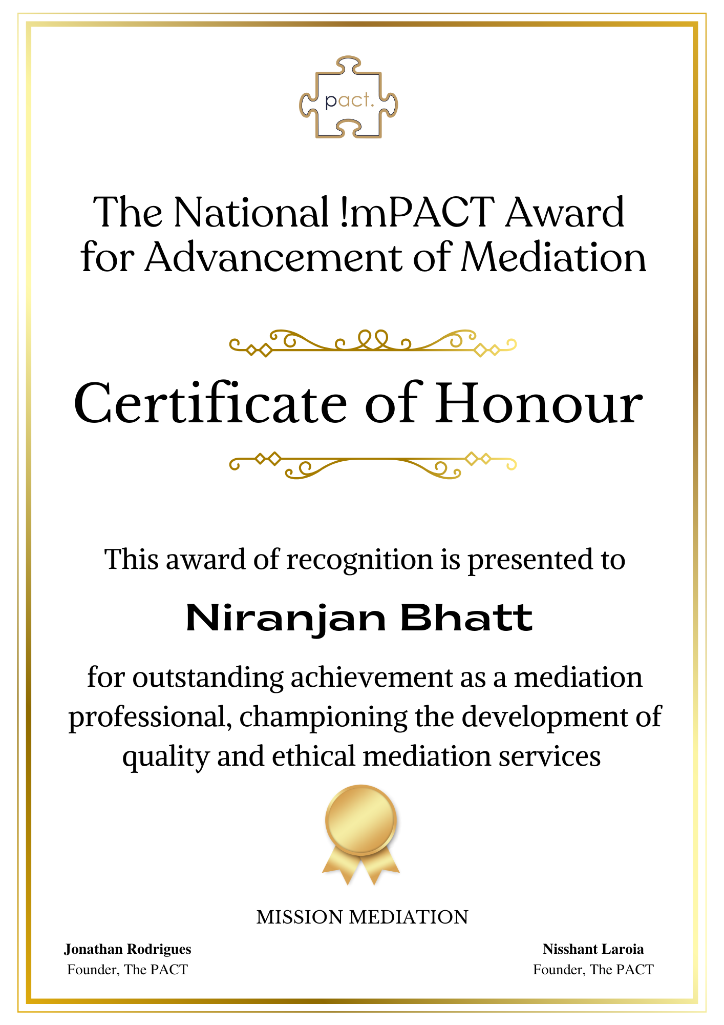 Adv. Niranjan Bhat